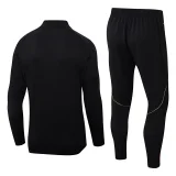 25-26 Lyon Black Half Pull Tracksuit (半拉链)