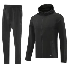 2025 AD Black Hoodie Jacket Tracksuit #AF02