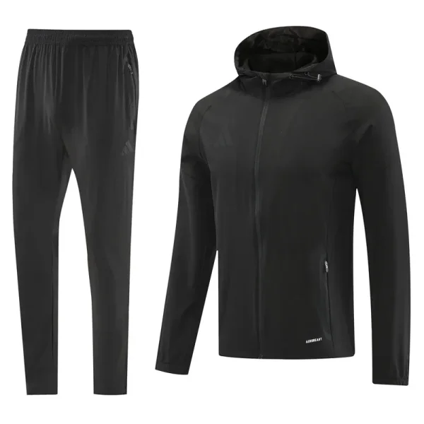 2025 AD Black Hoodie Jacket Tracksuit #AF02