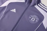 25-26 Man Utd Purple Jacket Tracksuit #07