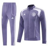 25-26 Man Utd Purple Jacket Tracksuit #07