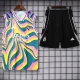 25-26 RMA Yellow green Tank top and shorts suit