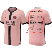 24-25 PSG Third Print PSG X Black-Pink Fans Soccer Jersey