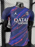 25-26 PSG Purple Blue Special Edition Player Version Training shirts
