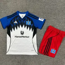 25-26 Hamburg SV Home Kids Soccer Jersey