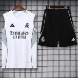 25-26 RMA White Tank top and shorts suit