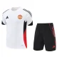 25-26 Man Utd White Training Short Suit