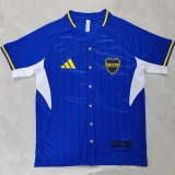 25-26 Boca Juniors Blue Casual Edition Baseball Jersey