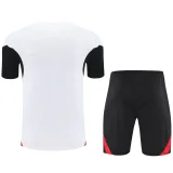 25-26 Man Utd White Training Short Suit