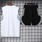 25-26 RMA White Tank top and shorts suit