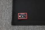 25-26 Man Utd Black Half Pull Tracksuit #B2506(半拉链)