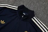 25-26 JUV Royal blue Kids Half Pull Tracksuit #E2504(童装)(半拉链)