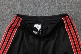 25-26 Man Utd Black Half Pull Tracksuit #B2506(半拉链)