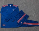25-26 ARS Royal blue Half Pull Tracksuit #B2508(半拉链)