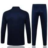 25-26 JUV Royal blue Kids Half Pull Tracksuit #E2504(童装)(半拉链)
