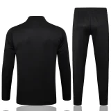 25-26 Man Utd Black Half Pull Tracksuit #B2506(半拉链)