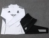 25-26 RMA White Kids Half Pull Tracksuit #E2508(童装)(半拉链)