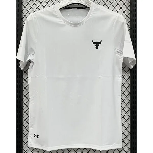A222 UA White High Quality Casual T-Shirt #牛头