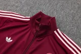 25-26 Bayern Jujube red Kids Jacket Tracksuit #E2510(童装)