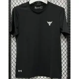 A222 UA Black High Quality Casual T-Shirt #牛头