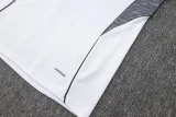 25-26 RMA White Kids Half Pull Tracksuit #E2508(童装)(半拉链)