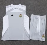 25-26 RMA Grey white Tank top and shorts suit #D25151