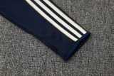 25-26 JUV Royal blue Kids Half Pull Tracksuit #E2504(童装)(半拉链)
