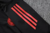 25-26 Bayern Black Kids Jacket Tracksuit #E2550(童装)