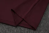 25-26 Bayern Deep Red Kids Half Pull Tracksuit #E2515(童装)(半拉链)