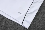 25-26 Man Utd White Kids Half Pull Tracksuit #E2553(童装)(半拉链)