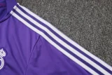 25-26 RMA Purple Kids Half Pull Tracksuit #E2520(童装)(半拉链)
