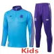 25-26 RMA Light blue Kids Half Pull Tracksuit #E2519(童装)(半拉链)