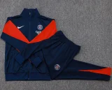25-26 PSG Royal blue Kids Jacket Tracksuit #E2566(童装)