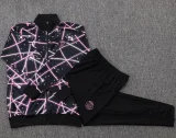 25-26 PSG Jordan Black Kids Jacket Tracksuit #E2591(童装)