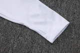 25-26 Man Utd White Kids Half Pull Tracksuit #E2553(童装)(半拉链)