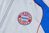 25-26 Bayern Light gray Kids Jacket Tracksuit #E2586(童装)