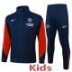 25-26 PSG Royal blue Kids Jacket Tracksuit #E2566(童装)