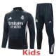 25-26 RMA Dark gray Kids Half Pull Tracksuit #E2594(童装)(半拉链)