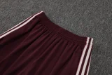 25-26 Bayern Deep Red Kids Half Pull Tracksuit #E2515(童装)(半拉链)