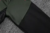25-26 Bayern Dark green Kids Half Pull Tracksuit #E2546(童装)(半拉链)
