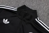 25-26 Germany Black Jacket Tracksuit #A2555