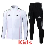 25-26 JUV White Kids Jacket Tracksuit #E2592(童装)