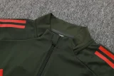 25-26 Bayern Dark green Kids Jacket Tracksuit #E2540(童装)