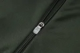 25-26 Bayern Dark green Kids Half Pull Tracksuit #E2546(童装)(半拉链)