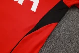 25-26 LIV Red Kids Half Pull Tracksuit #E2534(童装)(半拉链)