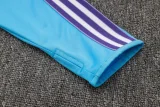 25-26 RMA Light blue Kids Half Pull Tracksuit #E2519(童装)(半拉链)
