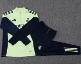 25-26 RMA Light green Kids Half Pull Tracksuit #E2567(童装)(半拉链)