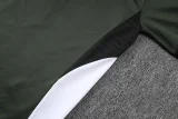 25-26 Bayern Dark green Kids Half Pull Tracksuit #E2546(童装)(半拉链)