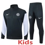 25-26 CHE Dark gray Kids Jacket Tracksuit #E2570(童装)