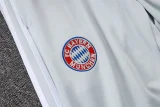 25-26 Bayern Light gray Kids Half Pull Tracksuit #E2582(童装)(半拉链)